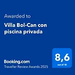 Villa Bol-Can con piscina privada