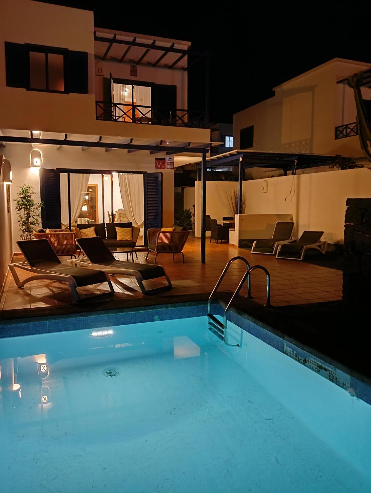 Villa Optimist Rubicon Piscina Climatizable, Frente Al Mar