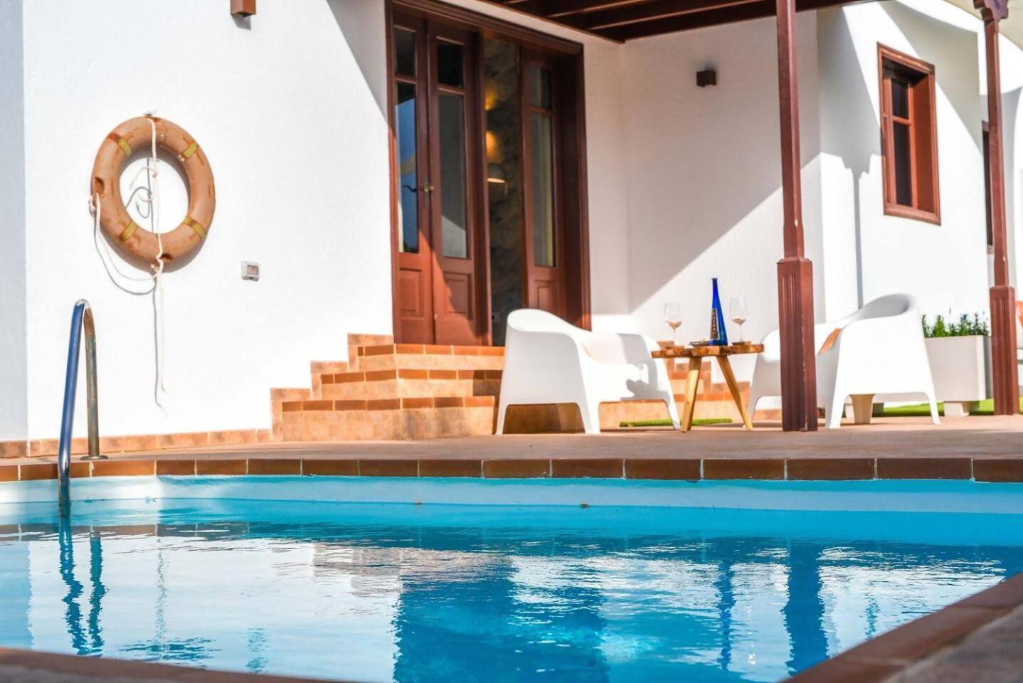 Agradable Y Familiar Con Piscina Casa Inima * Playa Blanca (Lanzarote)
