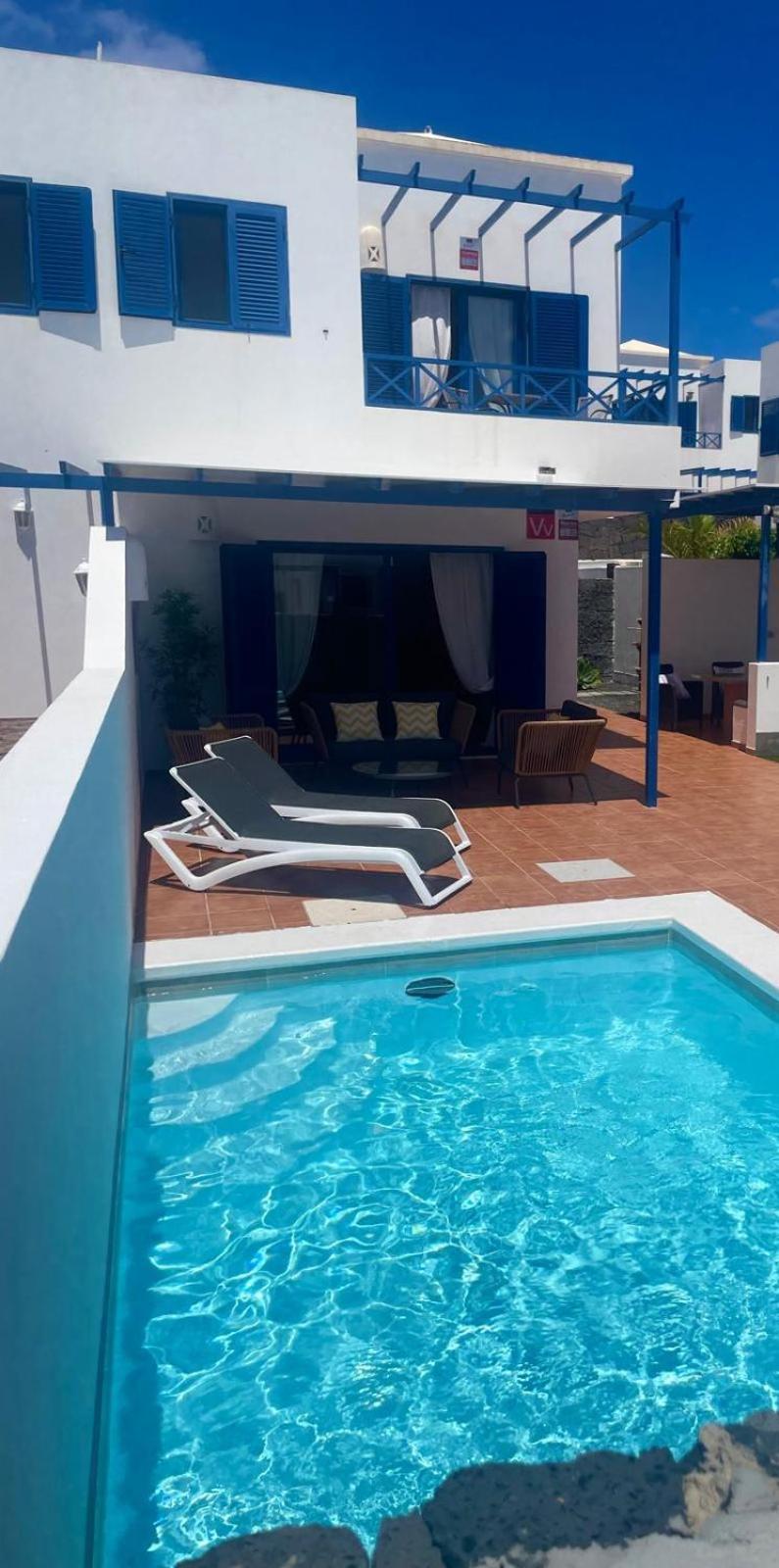 Villa Optimist Rubicon Piscina Climatizable, Frente Al Mar
